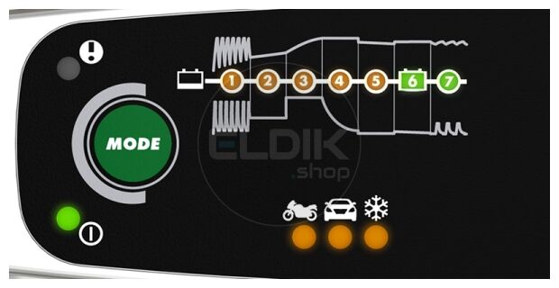 Acculader 12V - 3.8Ah