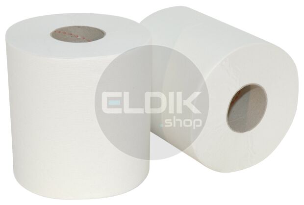 Handdoekrol Midi 2 laags 6x150 meter Ø19cm 100% cellulose T9