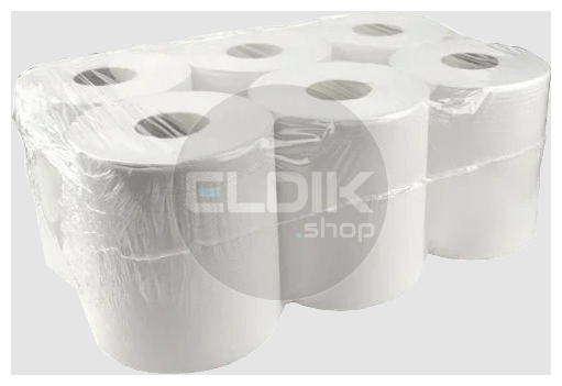 Handdoekrol Midi 2 laags 6x150 meter Ø19cm 100% cellulose T9