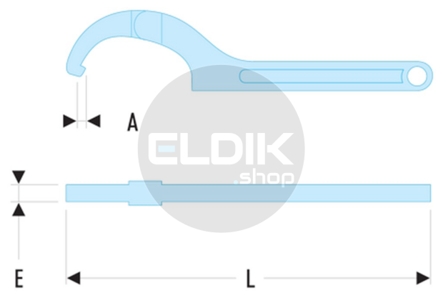 Scharnierende Haaksleutels