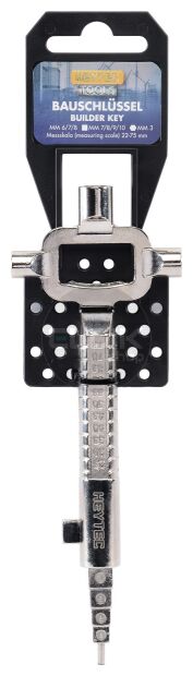 Bouwsleutel – Schakelkastsleutel en Deuropener