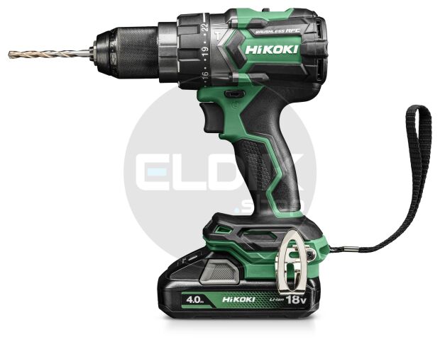 Accu klop-boor-schroefmachine - 18 V / 140 Nm - Inclusief lader en 2x 4.0 Ah accu's - HSC II koffer