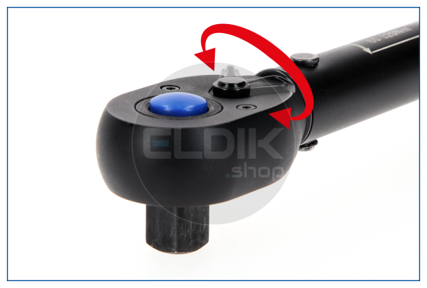 3/8" Momentsleutel met Omkeerbare Ratelkop 10 – 100 Nm