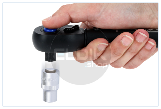 1/2" Momentsleutel met Omkeerbare Ratelkop 60 – 320 Nm