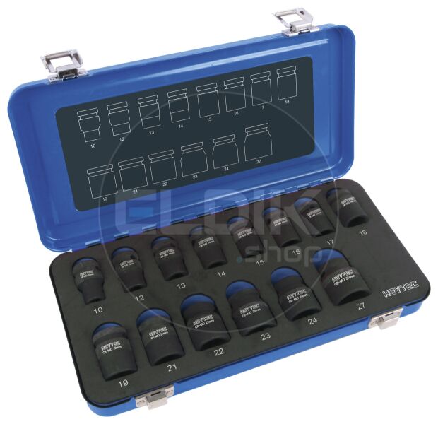 14 Delige IMPACT Kracht Dopsleutelset 1/2"