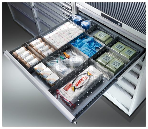 Tussenschot voor ladehoogte 200 mm