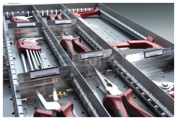 Tussenschot voor ladehoogte 200 mm
