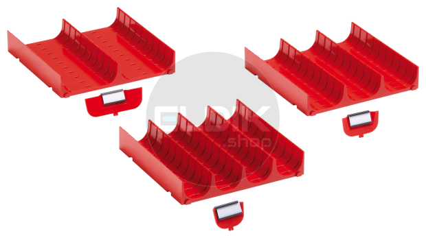 Gotendelen 3-delig, Ø 45 mm