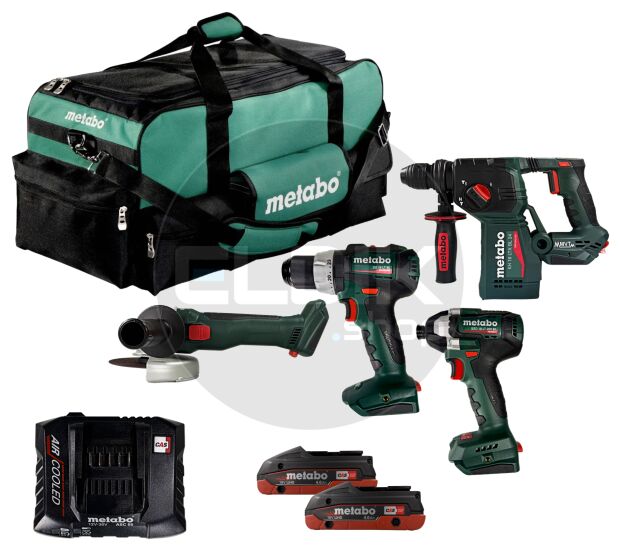 Combiset | 4 machines, 2 accu's en lader