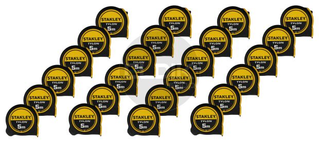 24 x Rolbandmaat Tylon 5m - 19mm