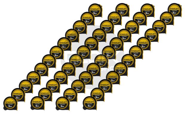 48 x Rolbandmaat Tylon 5m - 19mm