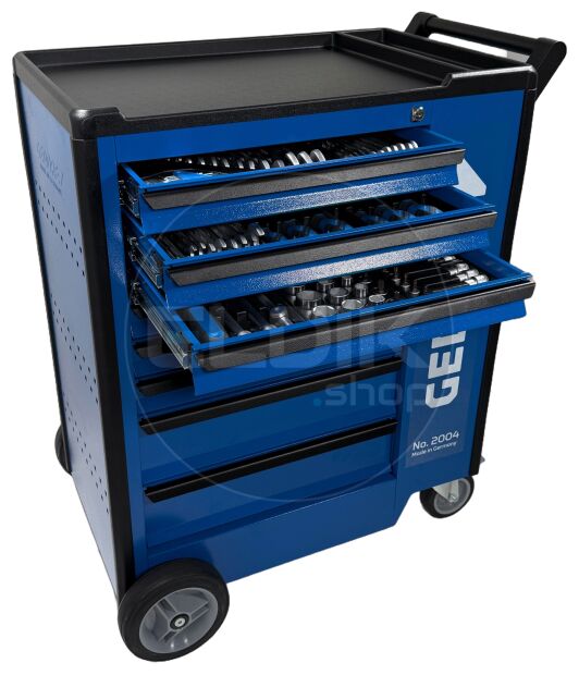 207 Delige Gevulde Gereedschapwagen