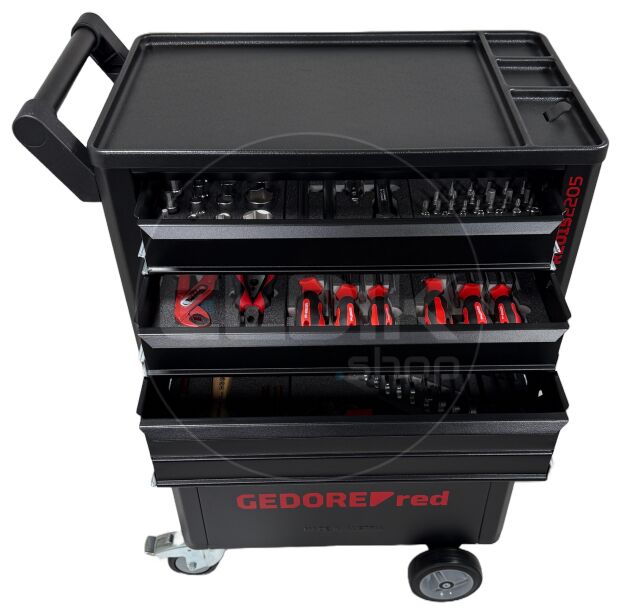 119 Delige Gevulde Gereedschapwagen