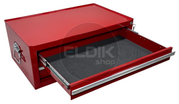 Opzetkast Gereedschapswagen - 410 x 670 x 260 mm - rood